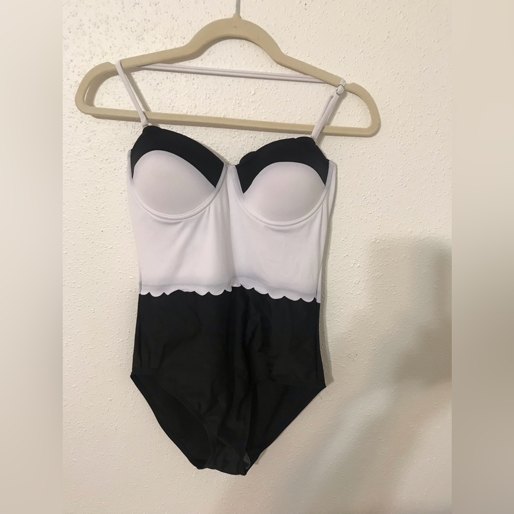 Black and White swimsuit